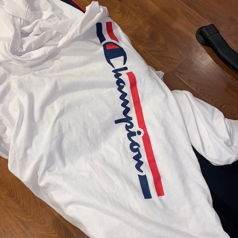 Champion boys long sleeve hooded T-shirt